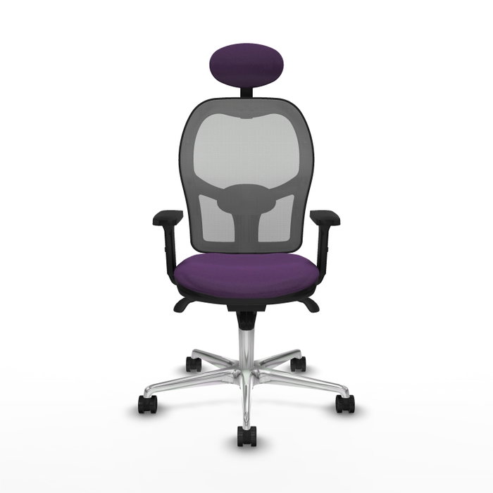 PIQUERAS Y CRESPO Silla de oficina Jorquera Morado/Gris PIQUERAS Y CRESPO Silla de oficina Jorquera Morado/Gris