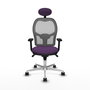 PIQUERAS Y CRESPO Silla de oficina Jorquera Morado/Gris