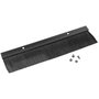 Lanberg AK-1102-B Panel pasacables con cepillo negro