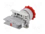 SPAMEL Interruptor de emergencia SP22 rojo 22mm NC