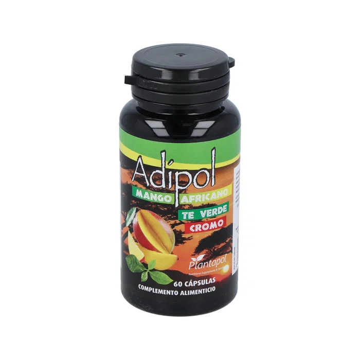 PLANTAPOL Adipol con Mango Africano, Té Verde y Cromo 60 Cápsulas PLANTAPOL Adipol con Mango Africano, Té Verde y Cromo 60 Cápsulas