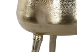 DKD Home Decor Macetero Moderno Dorado Aluminio 46 x 100 x 46 cm