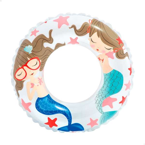 Intex Flotador Transparente 61 cm (6-10 Años) - 3 Modelos Surtidos