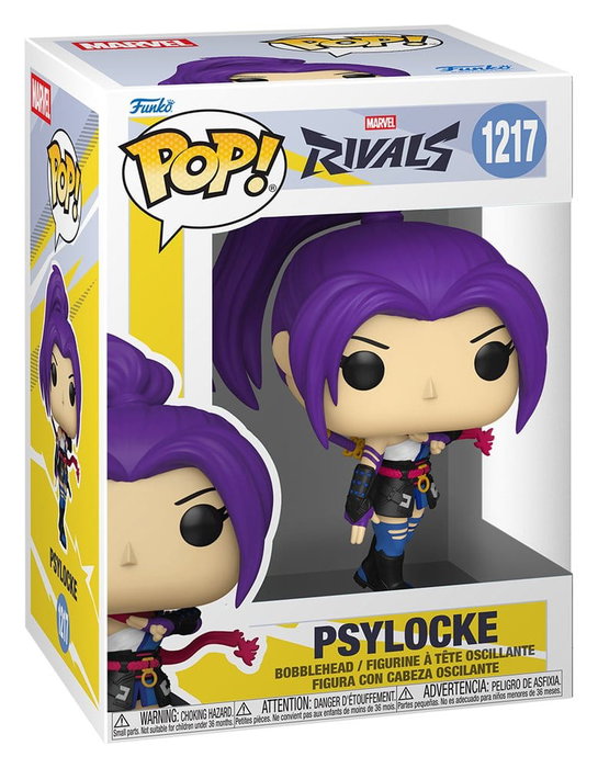 Funko Pop! Games Marvel Rivals Psylocke Funko Pop! Games Marvel Rivals Psylocke