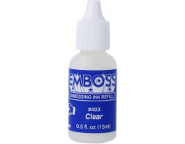 Tsukineko Tinta para EMBOSS transparente recarga 15ml con cánula