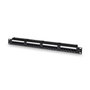 Aisens Patch Panel 24 Puertos RJ45 Cat.6 UTP 1U Negro