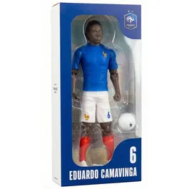 Megableu Figura Articulada Camavinga Número 6 - Selección de Francia - 20 cm - Idioma Francés - MEG3760046781925