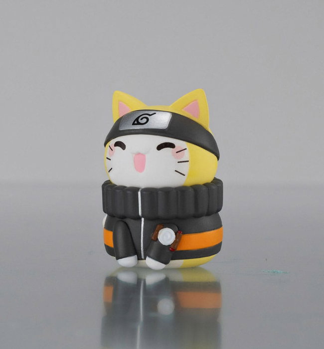 Naruto Shippuden Mega Cat Project Nyaruto Series Figura con bolsa Naruto 2025 Limited Edition 7 cm