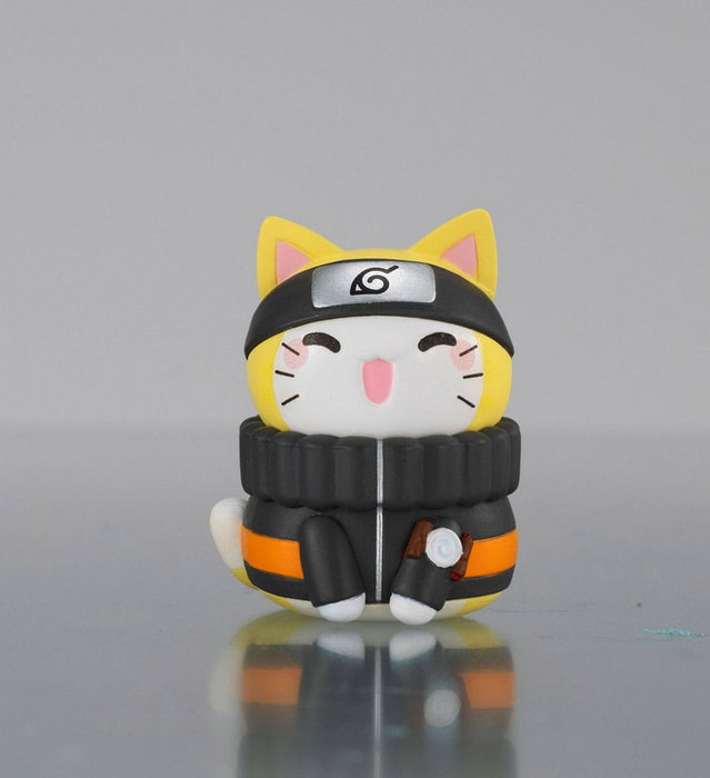 Naruto Shippuden Mega Cat Project Nyaruto Series Figura con bolsa Naruto 2025 Limited Edition 7 cm