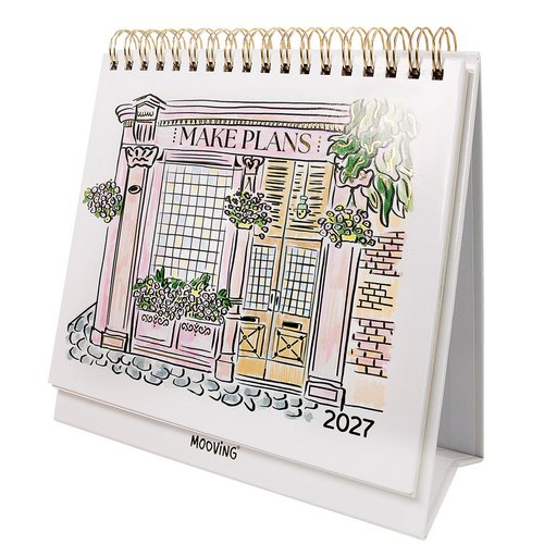 Mooving Calendario de Sobremesa Triangular Travel 2027 Mensual 165x160 Mooving Calendario de Sobremesa Triangular Travel 2027 Mensual 165x160
