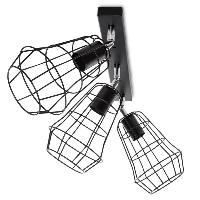 Lámpara de Techo Gabbia Tre HO-APL-GU10-018 Aluminio Orientable GU10 Interior Tiendas Escaparates Lámpara de Techo Gabbia Tre HO-APL-GU10-018 Aluminio Orientable GU10 Interior Tiendas Escaparates