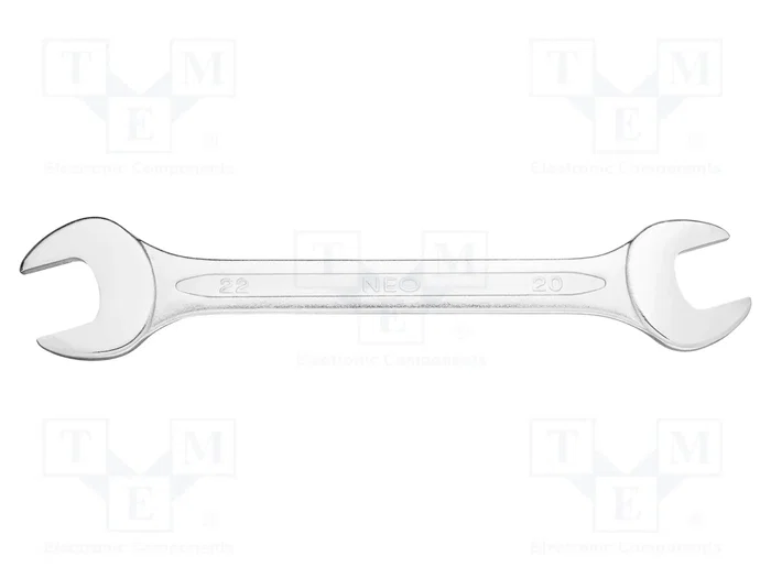 NEO TOOLS Llave plana bilateral 20mm, 22mm NEO TOOLS Llave plana bilateral 20mm, 22mm