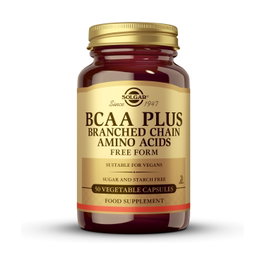 Solgar BCAA Plus 50 Cápsulas Vegetales