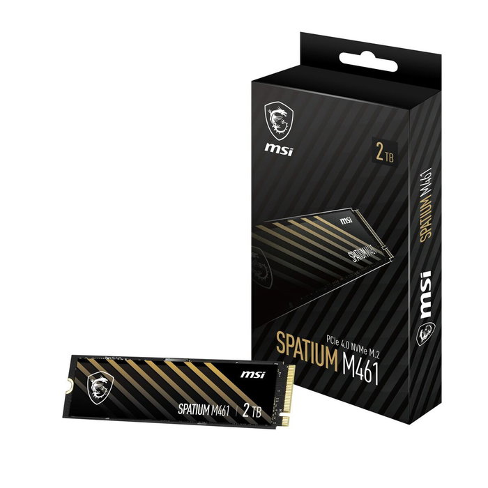 MSI Spatium M461 2 TB M.2 NVMe PCIe Gen4 x4