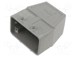HARTING Han 10B-g Carcasa para conectores HDC IP65 Recta