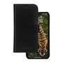 Dbramante1928 Funda Lynge con tapa para iPhone 15 Pro - Cuero de grano entero negro