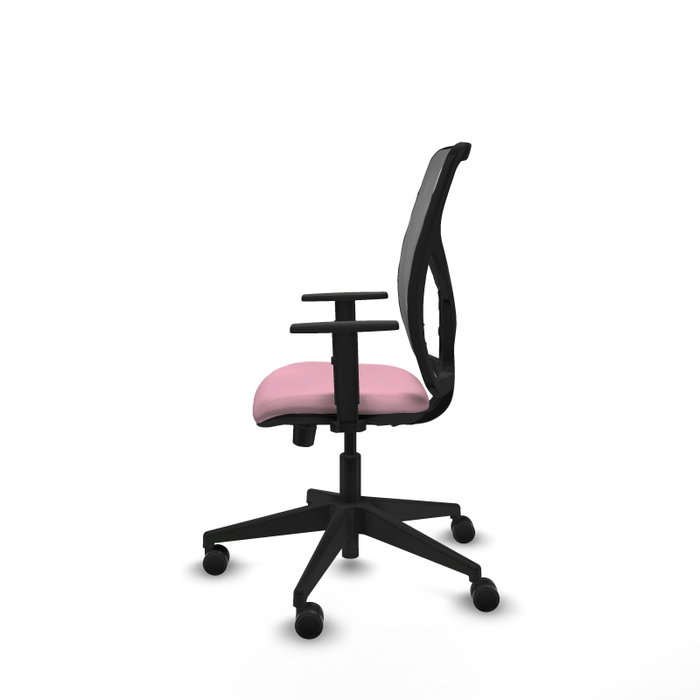 PIQUERAS Y CRESPO Silla de oficina Motilla con mecanismo Sincro/Traslack, Rosa y Gris PIQUERAS Y CRESPO Silla de oficina Motilla con mecanismo Sincro/Traslack, Rosa y Gris