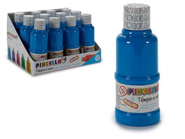Pincello Tempera 120ml Neon Azul 4.5x12x4.5 cm (Set de 36)