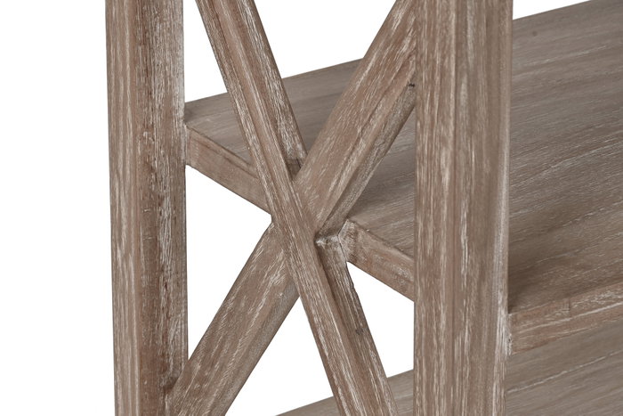 DKD Home Decor Consola Moderno 40 x 85 x 90 cm Madera Bayur 2 Cajones DKD Home Decor Consola Moderno 40 x 85 x 90 cm Madera Bayur 2 Cajones