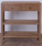 DKD Home Decor Consola Moderno 40 x 85 x 90 cm Madera Bayur 2 Cajones