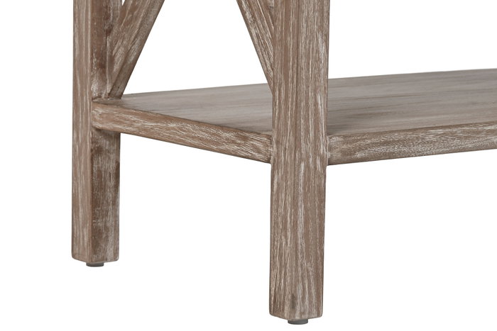 DKD Home Decor Consola Moderno 40 x 85 x 90 cm Madera Bayur 2 Cajones DKD Home Decor Consola Moderno 40 x 85 x 90 cm Madera Bayur 2 Cajones