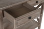 DKD Home Decor Consola Moderno 40 x 85 x 90 cm Madera Bayur 2 Cajones