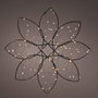 Figura flor 100 leds con malla para exterior ø38cm. 496506