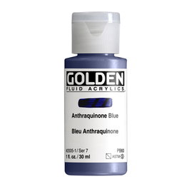 Golden Fluid Colores Acrílicos Azul Antraquinona 30 ml