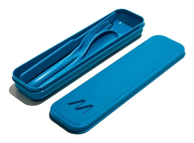 Muitomas Set 3pcs Cutlery Blue