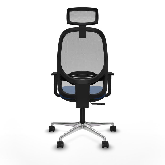 PIQUERAS Y CRESPO Silla de oficina Cilanco con mecanismo Sincro, Azul y Gris PIQUERAS Y CRESPO Silla de oficina Cilanco con mecanismo Sincro, Azul y Gris