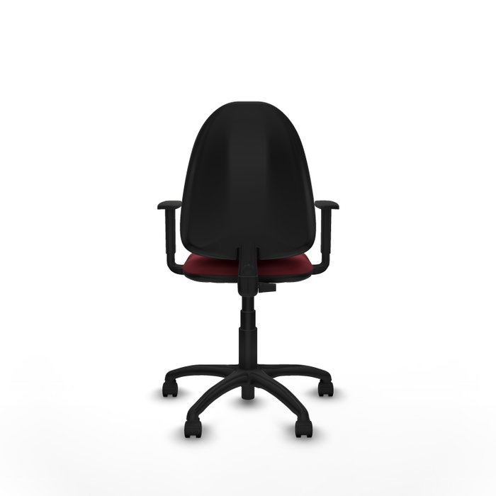 PIQUERAS Y CRESPO Silla de oficina Aýna, Similpiel Granate, Brazos 1D, Base Poliamida PIQUERAS Y CRESPO Silla de oficina Aýna, Similpiel Granate, Brazos 1D, Base Poliamida