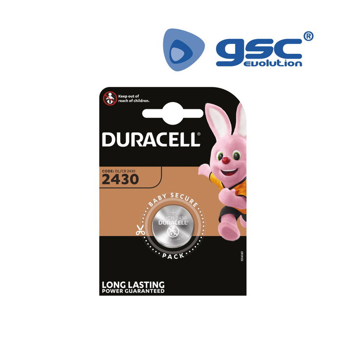 Duracell CR2430 Micro pila de botón de litio 3V