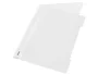 LEITZ Dosier Fastener PVC A4 con Tarjetero Blanco