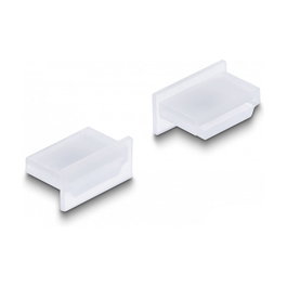 DeLOCK Cubierta contra el polvo para HDMI A hembra sin agarre, 10 piezas, Blanco