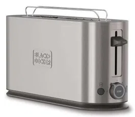 Black + Decker BXTO1002E Tostadora de Acero Inoxidable 1000W
