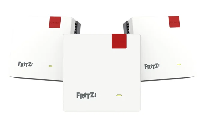 Fritz Mesh Set 1600 WiFi 6, Pack de 3 repetidores