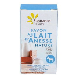 Fleurance Nature Jabón Leche de Burra Natural Sin Perfumes 100Gr
