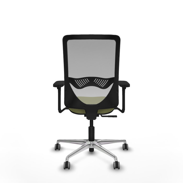 PIQUERAS Y CRESPO Silla de oficina Zulema con mecanismo Sincro, Verde oliva y Gris PIQUERAS Y CRESPO Silla de oficina Zulema con mecanismo Sincro, Verde oliva y Gris