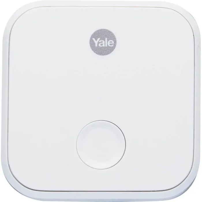 Yale Puente WiFi para acceso remoto 05/401C00/WH con Asistente de Voz Enchufe de 2 pines Yale Puente WiFi para acceso remoto 05/401C00/WH con Asistente de Voz Enchufe de 2 pines