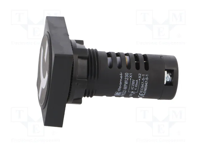 SPAMEL Indicador de posición de interruptor PK22 22mm 230VDC IP54 SPAMEL Indicador de posición de interruptor PK22 22mm 230VDC IP54