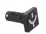 SPAMEL Indicador de posición de interruptor PK22 22mm 230VDC IP54