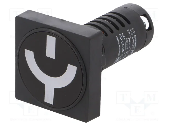SPAMEL Indicador de posición de interruptor PK22 22mm 230VDC IP54 SPAMEL Indicador de posición de interruptor PK22 22mm 230VDC IP54