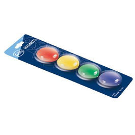 Imanes Redondos Forofis 40 Mm Colores Surtidos Blister De 4