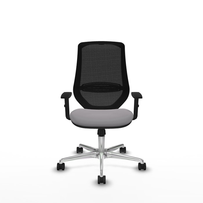 PIQUERAS Y CRESPO Silla de oficina Mardos con mecanismo Sincro, Gris y Negro PIQUERAS Y CRESPO Silla de oficina Mardos con mecanismo Sincro, Gris y Negro