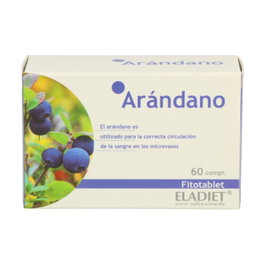 Eladiet Arándano 60 comprimidos - Complemento alimenticio para la salud ocular