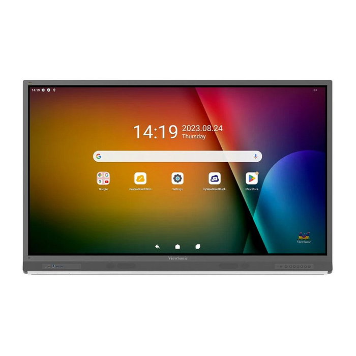 ViewSonic ViewBoard IFP6552-2F - Pantalla Táctil Digital Interactiva de 65 Pulgadas 4K UHD con Android 13, 40 Toques, 3840x2160, LCD, 178°, Negro ViewSonic ViewBoard IFP6552-2F - Pantalla Táctil Digital Interactiva de 65 Pulgadas 4K UHD con Android 13, 40 Toques, 3840x2160, LCD, 178°, Negro