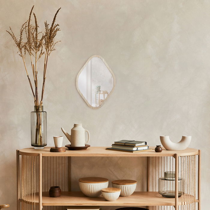 Home Deco Factory Espejo Madera Elio 25x34 cm Home Deco Factory Espejo Madera Elio 25x34 cm