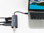Sandberg Dock Display USB-C Dual 8K - Hub Multi-Monitor con HDMI, DisplayPort, RJ45, 2 x USB 3.0 y Carga USB-C PD 100W