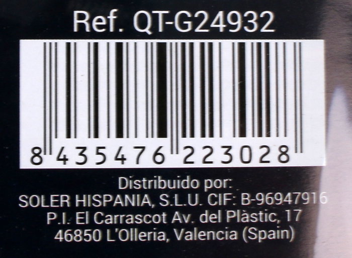 Quttin Fiambrera Rectangular con Tapa Verde (6 Unidades)