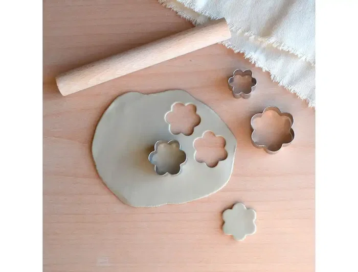 SIO-2 Cortador metálico SIO-2 para cerámica y arcilla, juego de 3 piezas para modelado con bordes limpios
